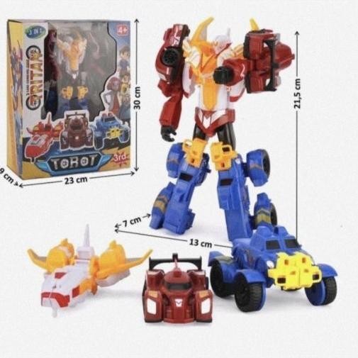 Mainan Robot Robotan Murah Tobot Titan Hurricane Spin Tobot Jumbo