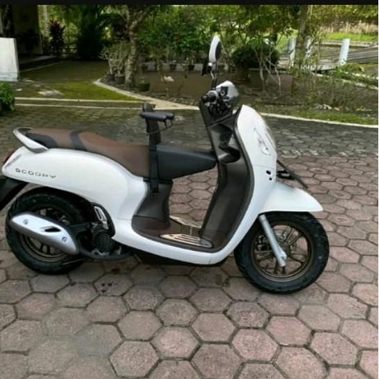kursi jok boncengan sandaran anak Honda Scoopy ukuran pas