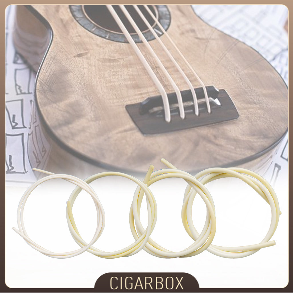 Bass Ukulele Ubass Strings Rubber Mateial Ubass Strings Hawaii Bass Guitar Parts & Accessories