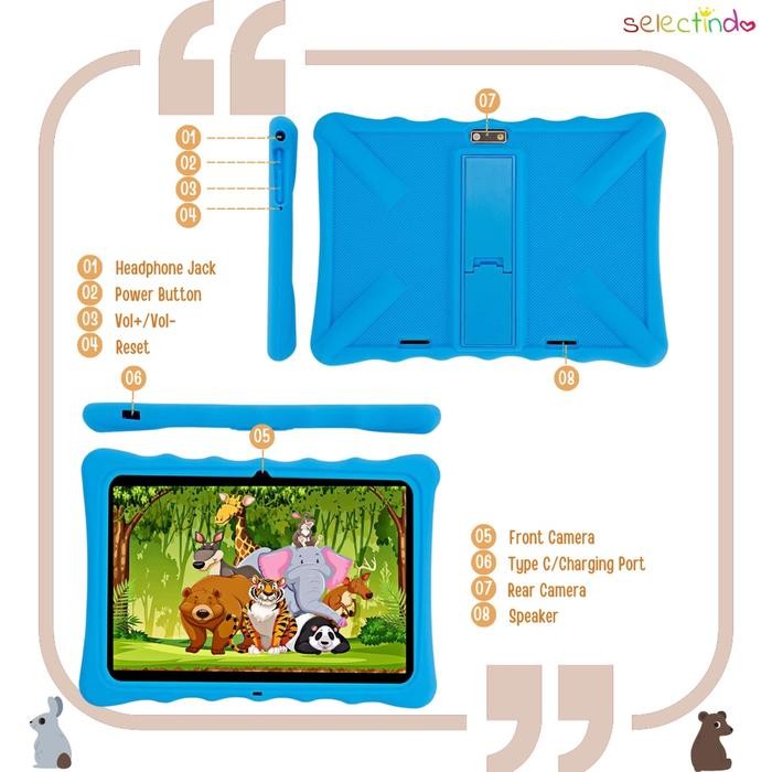 [Expert] Kids Tablet / Tablet Anak / Tablet 10 Inch / Android 10 / 2/32GB /