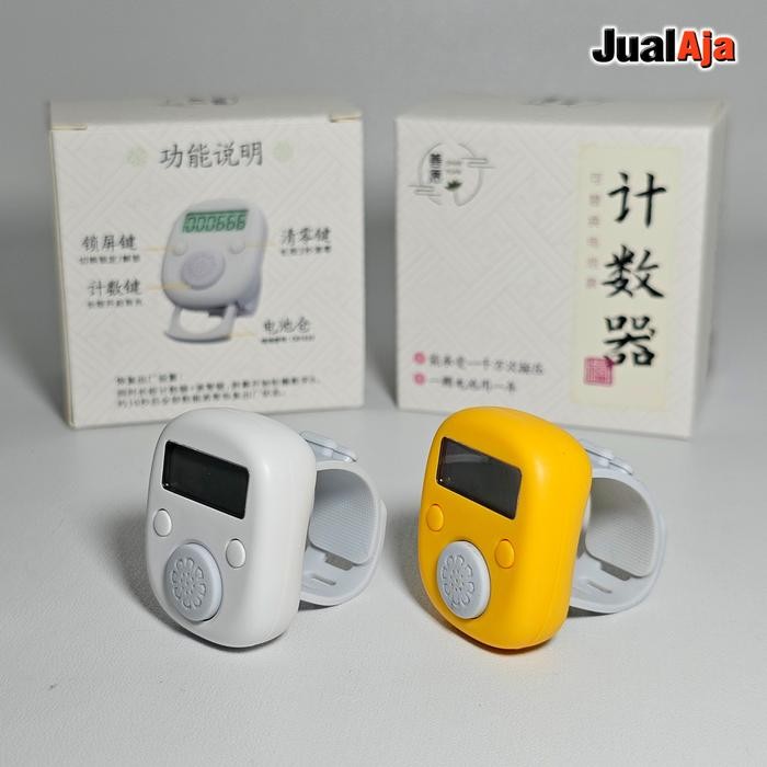 Tasbih Digital Mini Cantik Yixin 6 Digit Lampu LED Muslim tasbih digital