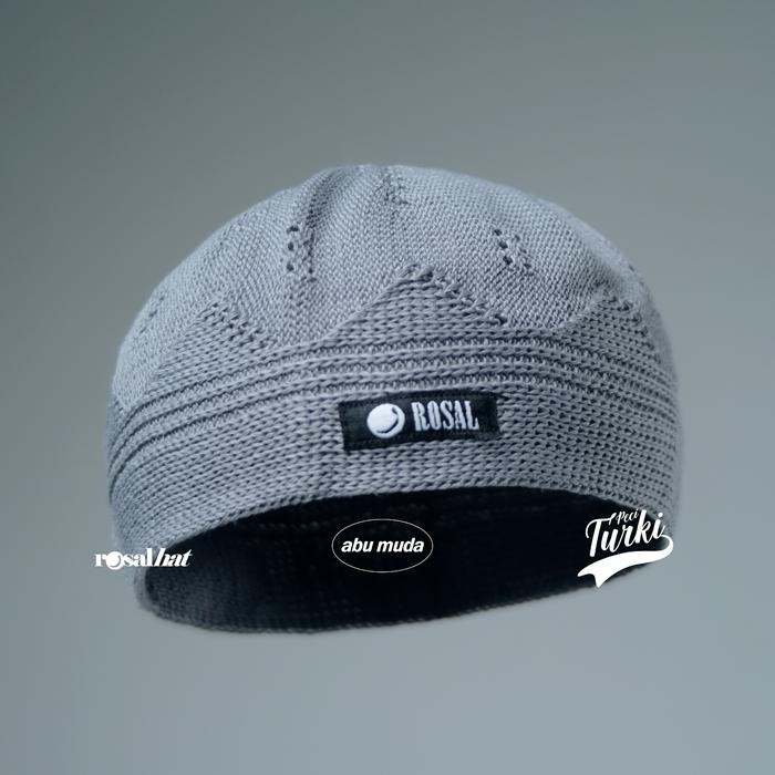 Peci Turki - Peci Rajut Turki Rosal - Peci solat/sholat/shalat