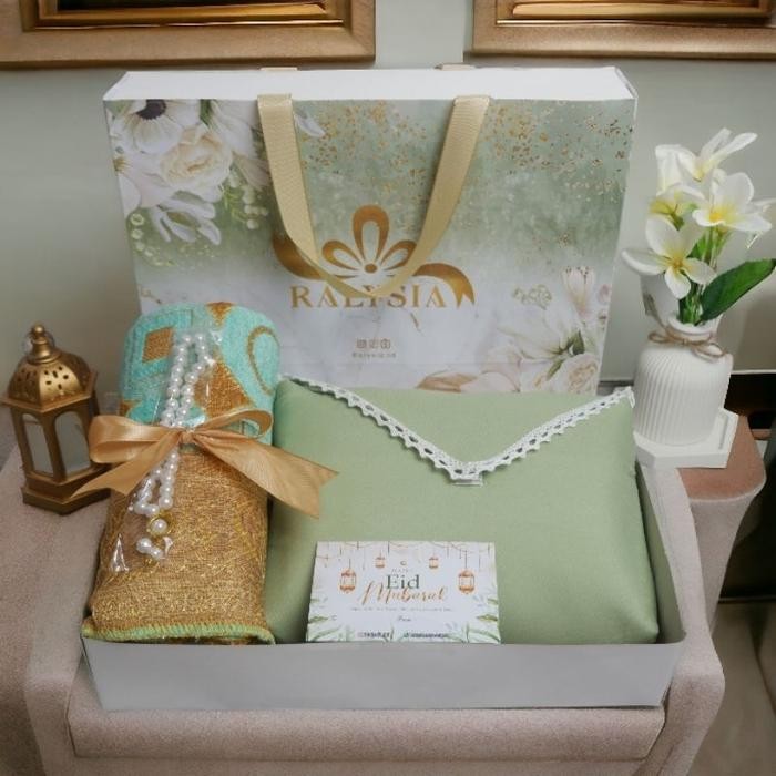 RALYSIA.ID HAMPERS MUKENA DAN SAJADAH PREMIUM / KADO HADIAH PERNIKAHAN