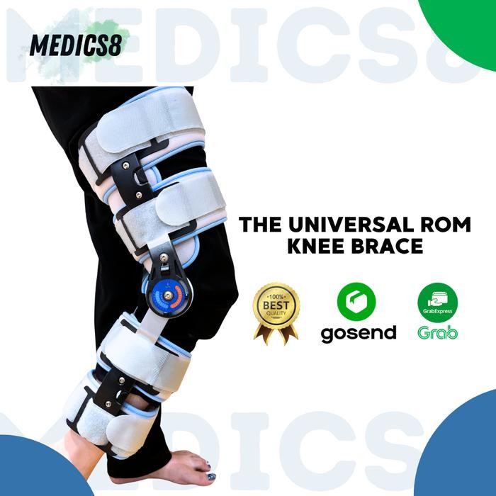 ORTHOPEDIC HINGED ROM ADJUSTABLE ACL / PCL KNEE BRACE