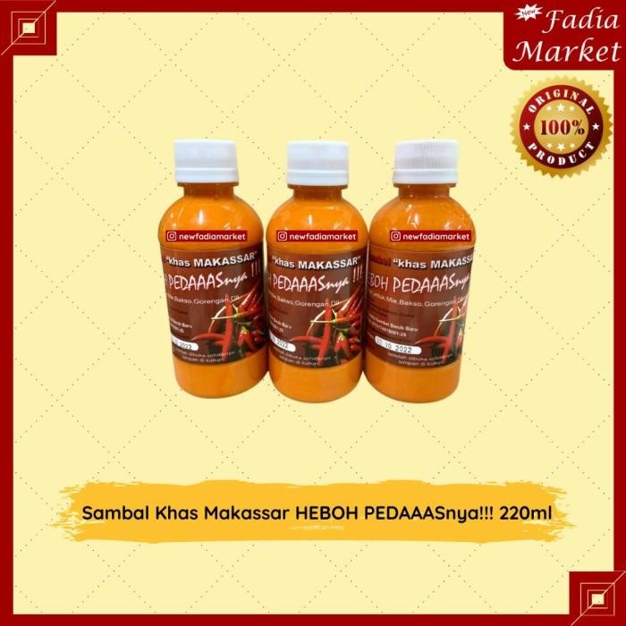 

(Expert) Sambal Khas Makassar HEBOH PEDASNYAAAA!!! 220ml