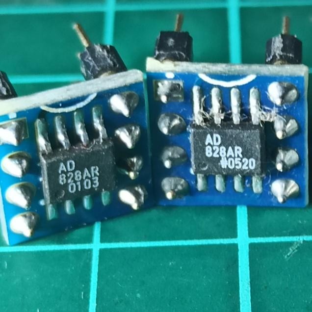 Ready Stock Ad828 Dual Low Power Video Opamp