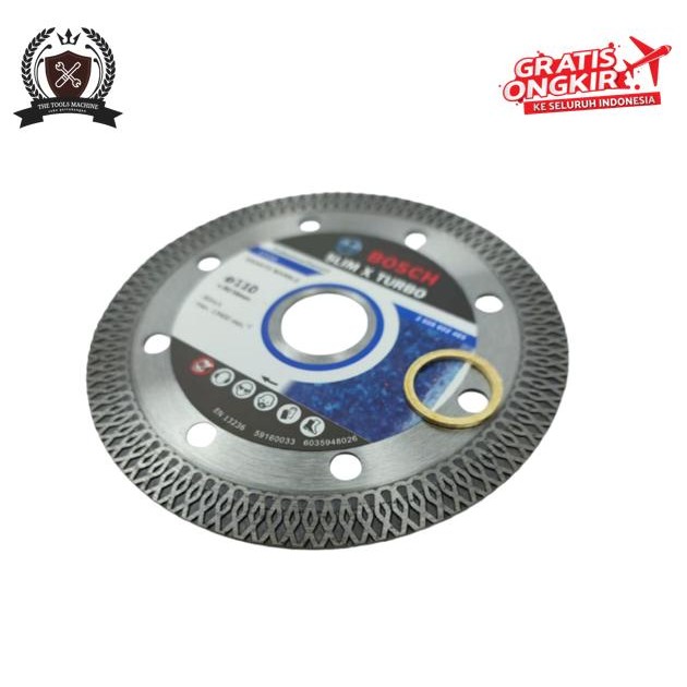 MATA GERINDA POTONG GRANIT TURBO SLIM X 110MM 4"