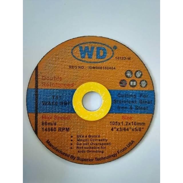 MATA GERINDA WD 4" / WD GURINDA 4" / MATA GURINDA POTONG WD / DUS