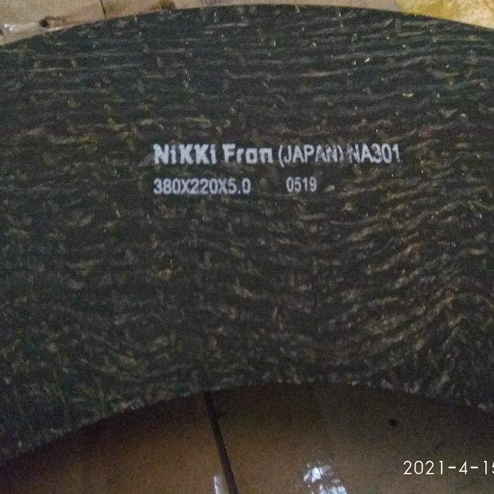 kampas kopling nikki fron 15" untuk hino,fuso dan nissan.
