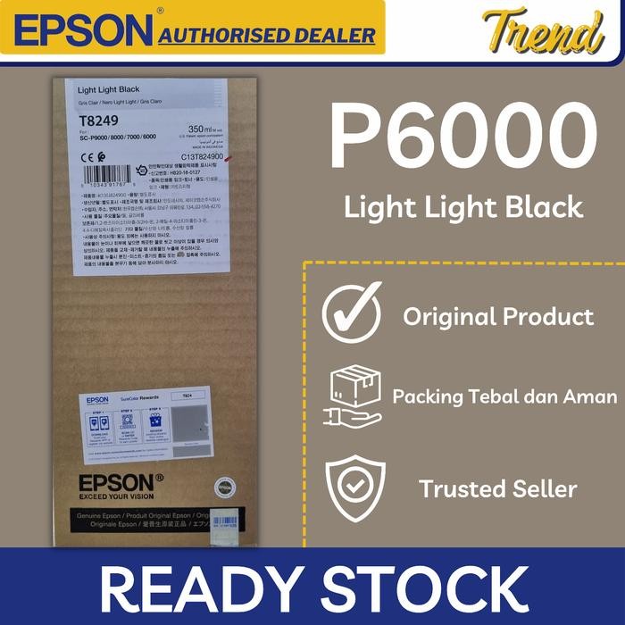 Tinta Epson Original P6000 Light Light Black