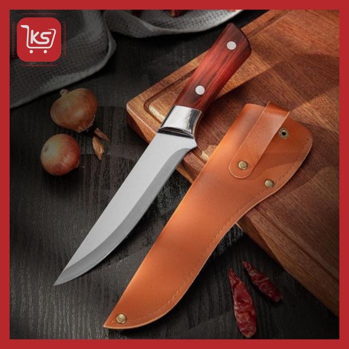 PISAU DAGING JEPANG + SARUNG PISAU DAPUR