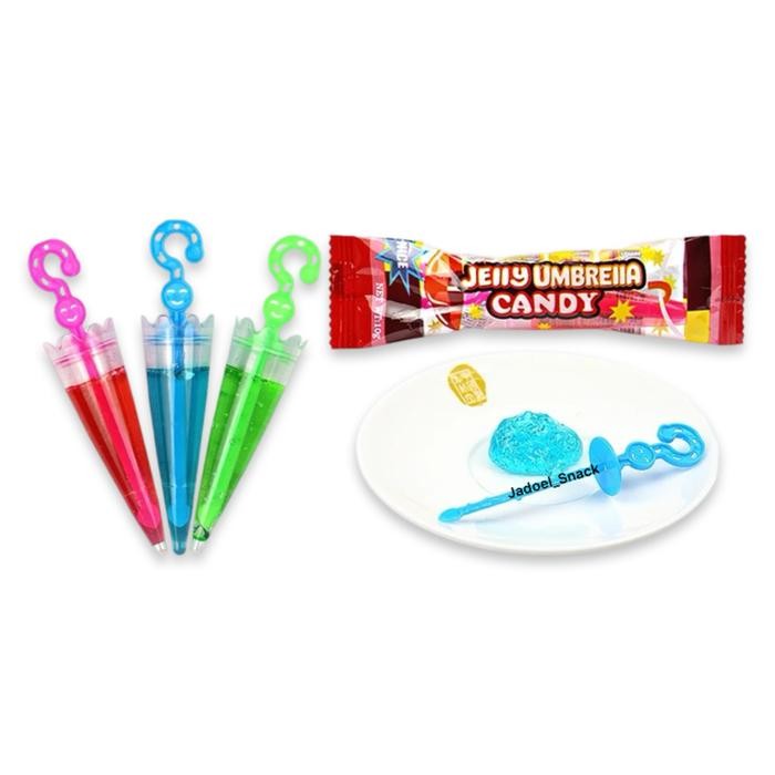 

MARI MILIKI- PERMEN VEKISS UMBRELLA 10 GR JELI CANDY RASA BUAH BY JADOEL_SNACK