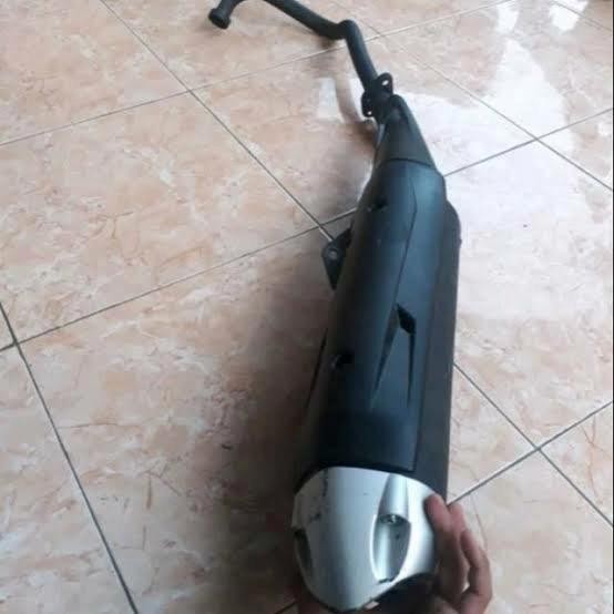 knalpot jupiter mx king original standar