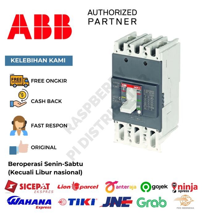 Spesial Original Abb Mccb A1A 125 Tmf 40-400 3P 40A 10Ka 1Sda066514R1