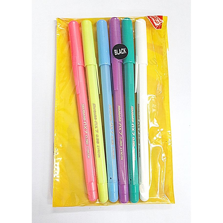 

Standard NX7 Black 6pcs