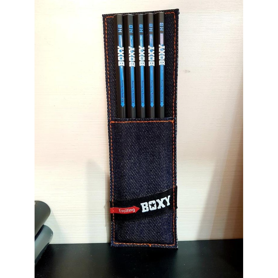 

UNI BOXY WOODEN PENCIL HB 5PCS. UNIS-93.