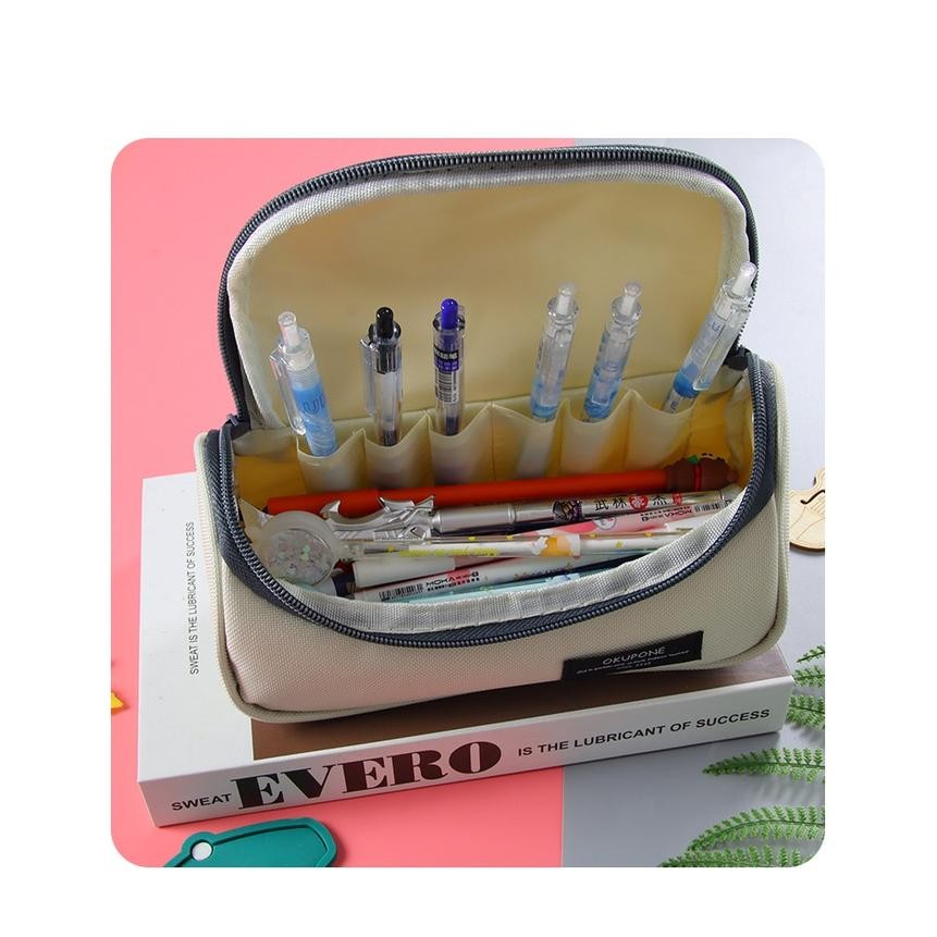 

Tempat Pensil Kain Jumbo Oxford / Pencil Case Large Capacity SK0100