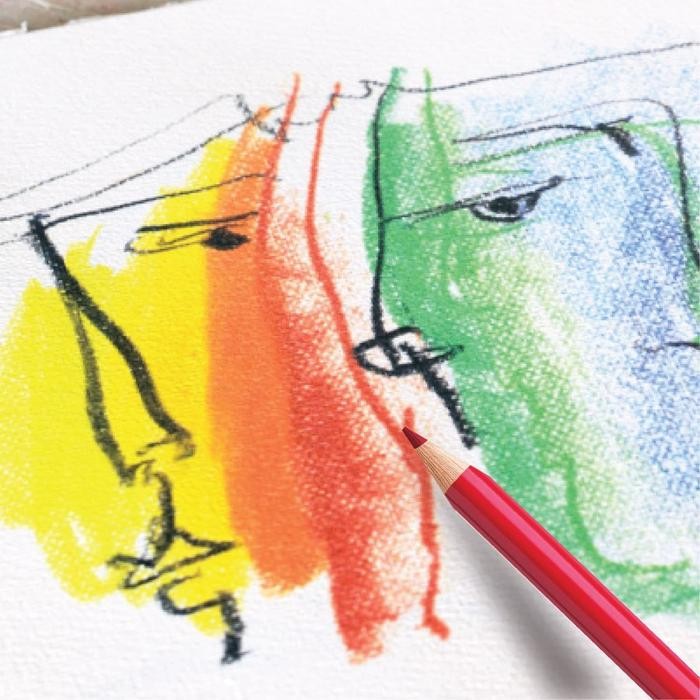 

Faber Castell Colour Pencil Polychromos Scarlet Red