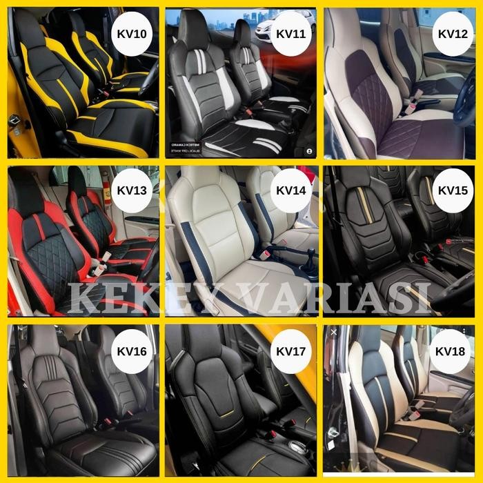 TOP SARUNG JOK BRIO RS BRIO SATYA BAHAN MBTECH CAMARO KUALITAS TERBAIK