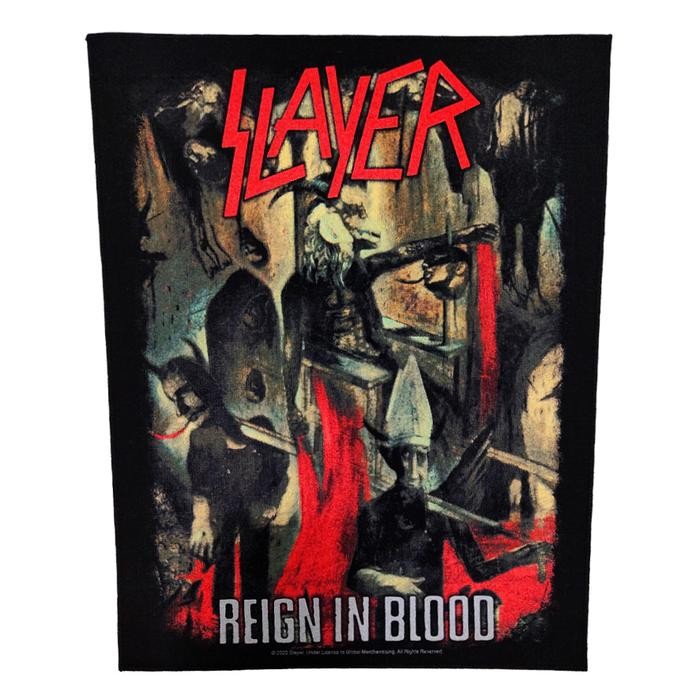 TERLARIS SLAYER REIGN IN BLOOD BACKPATCH