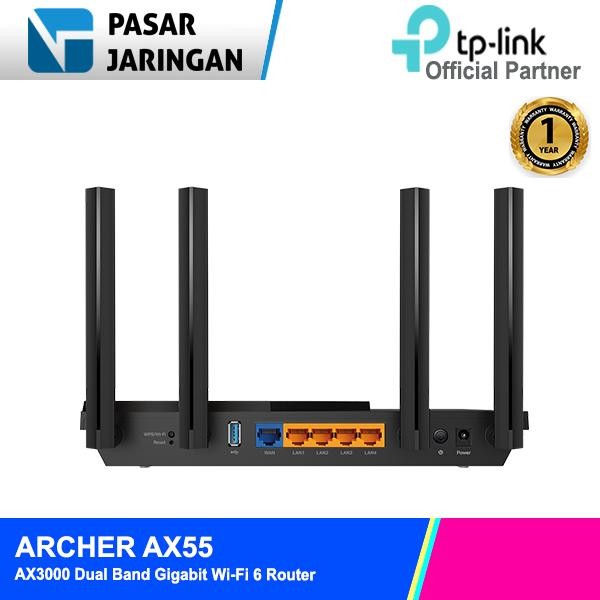 TP-LINK Arer AX55 AX3000 Dual Band Gigabit Wi-Fi 6 Router