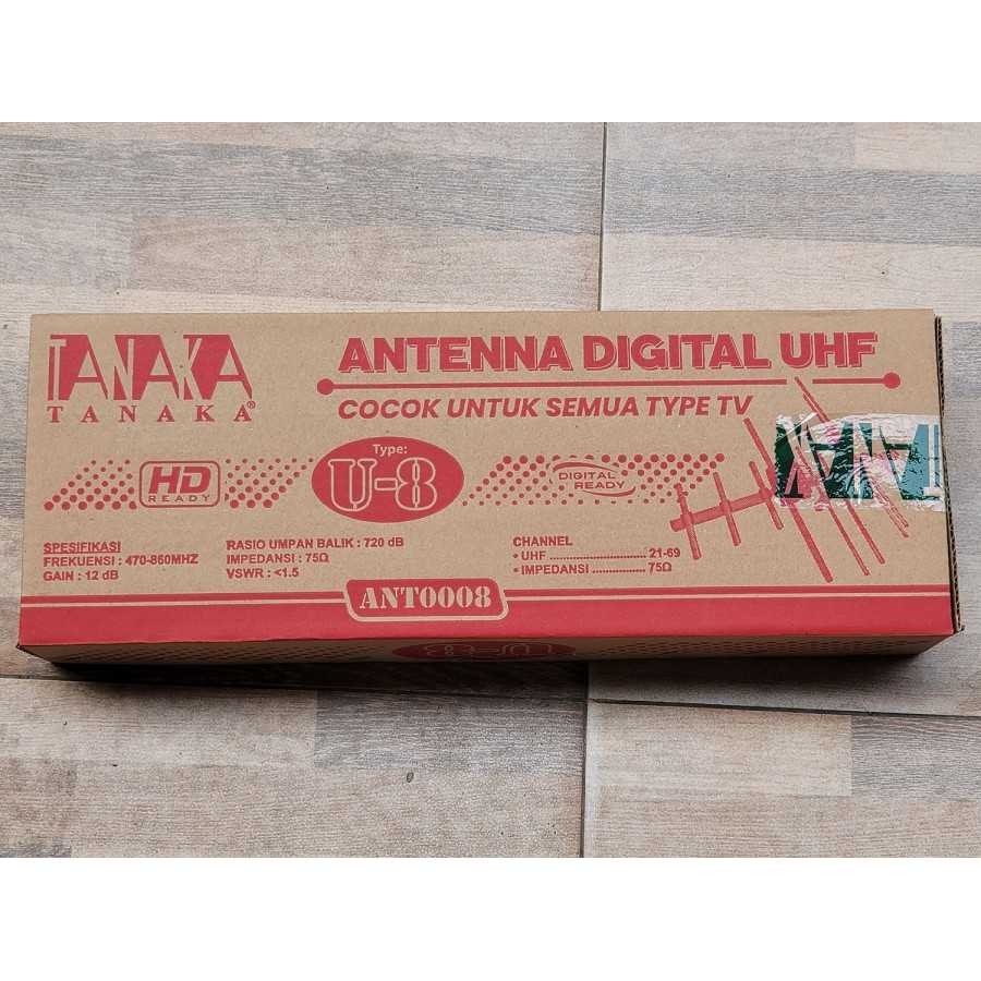 Tanpa Kabel U-8 Antena Tv Digital U-8 Tanaka High Gain Outdoor Indoor Viral Fyp