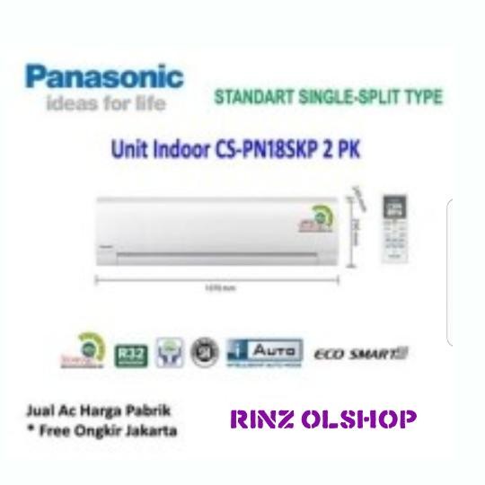 Ac 2Pk Panasonic Pn-18Skp Standart Eco Smart Panasonic 2Pk