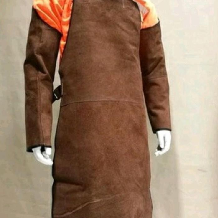 Apron Las Kulit Dada + Lengan / Apron Safety 1 Set