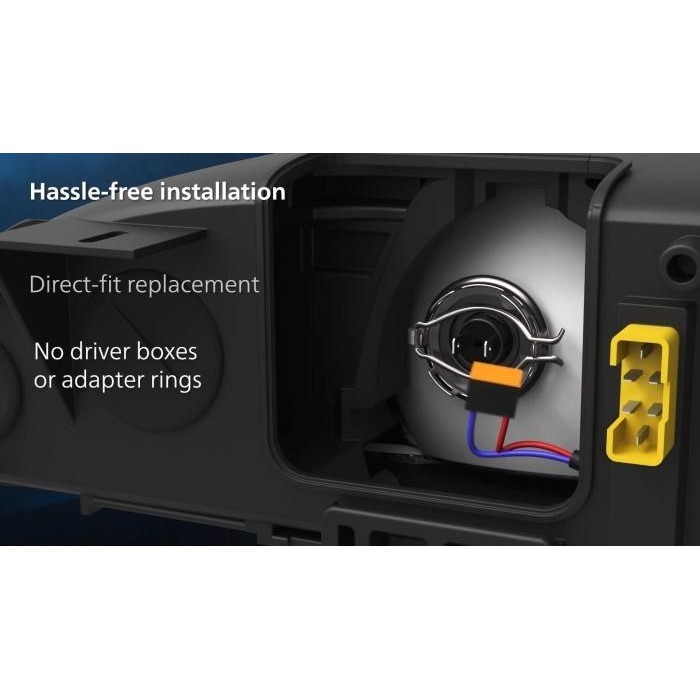 Led Mobil H11 H16 Foglamp Philips Ultinon Access Putih & Kuning 3500K