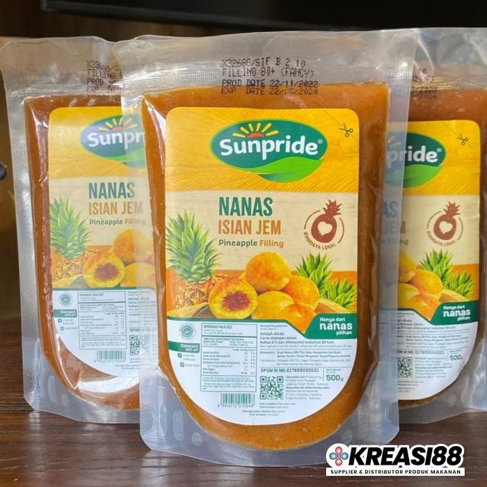 

(Expert) [BARU] Selai Nanas Isian Nastar - Sunpride Filling Pinnaple 500gr