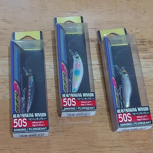 Duel Hardcore 50S Heavy sinking minnow