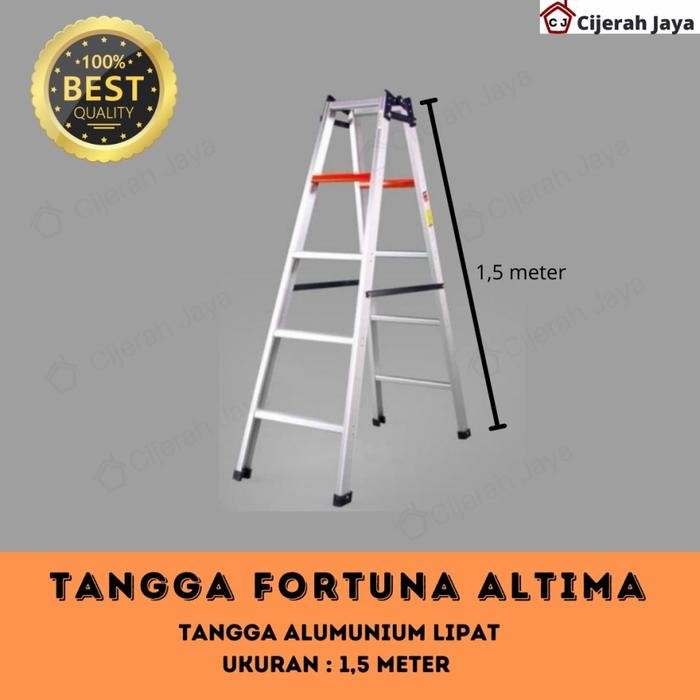 

Terlaris Tangga Alumunium Lipat Fortuna Altima Dp09 (2.98M) (1.5M)