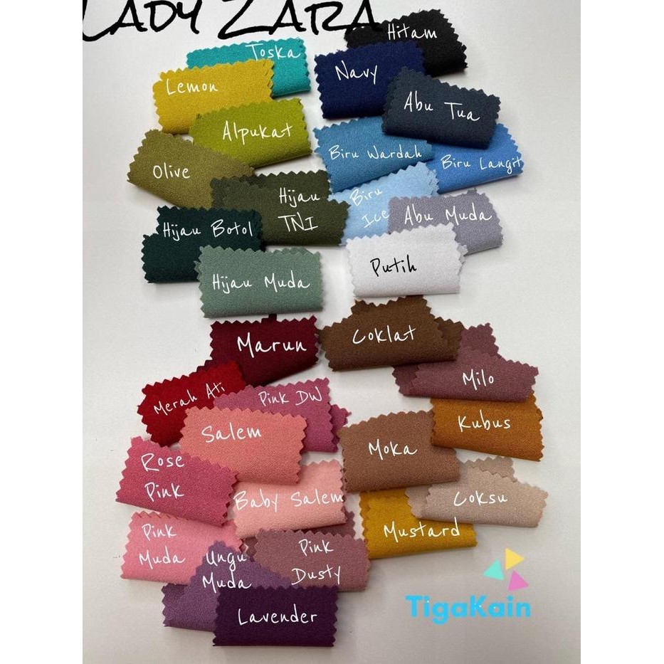 

1 meter kain Princess Stretch / Lady Zara