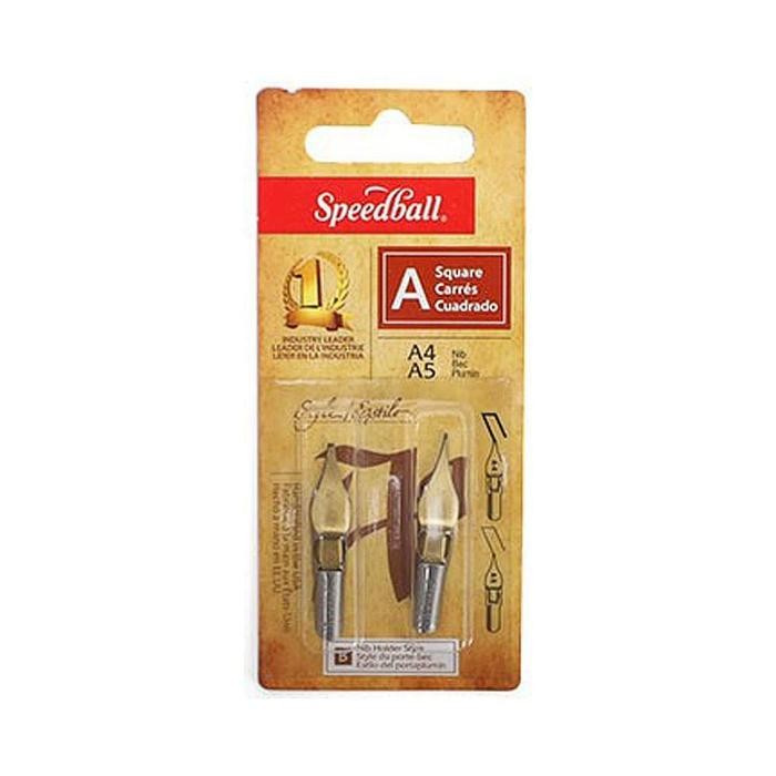 

SPEEDBALL SQUARE A4/A5 LETTERING NIB SET