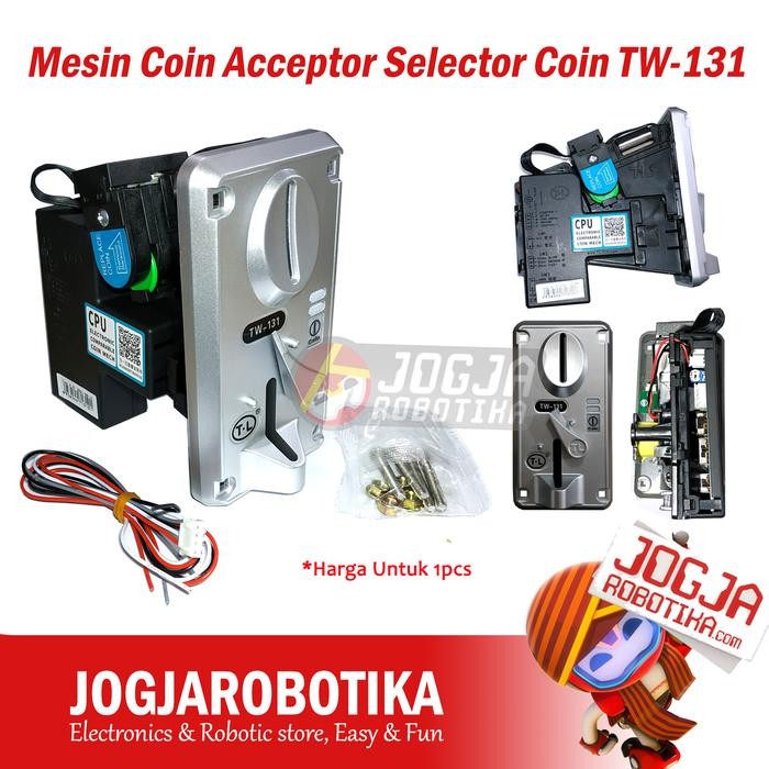MESIN KOIN COIN ACCEPTOR SELECTOR COIN TW-131 TW 131 KODE 622