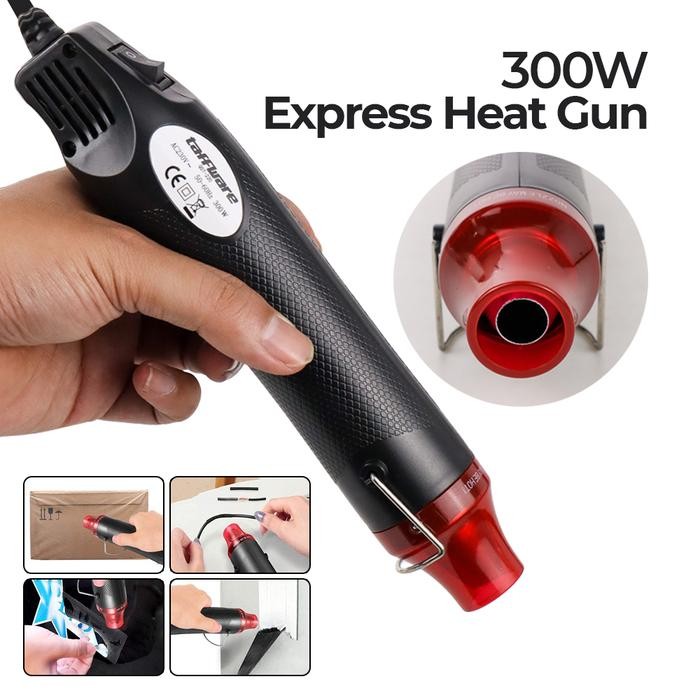 Heat Gun Hot Blower Vinyl 220V 300W hot gun mini solder pemanas sticker plastik alat pemanas