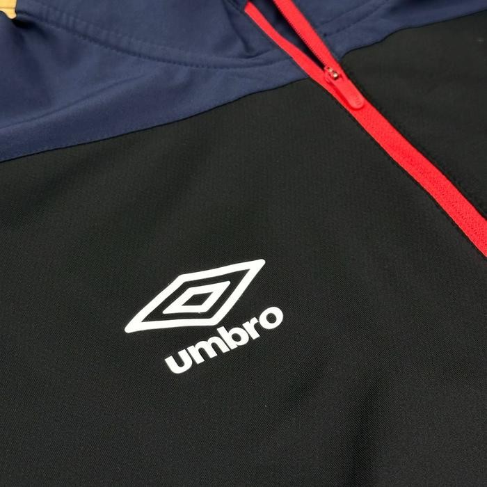 Best Quality Umbro Half-Zip Sweatshirt Wind Breaker Jaket Lari Jogging - 3650