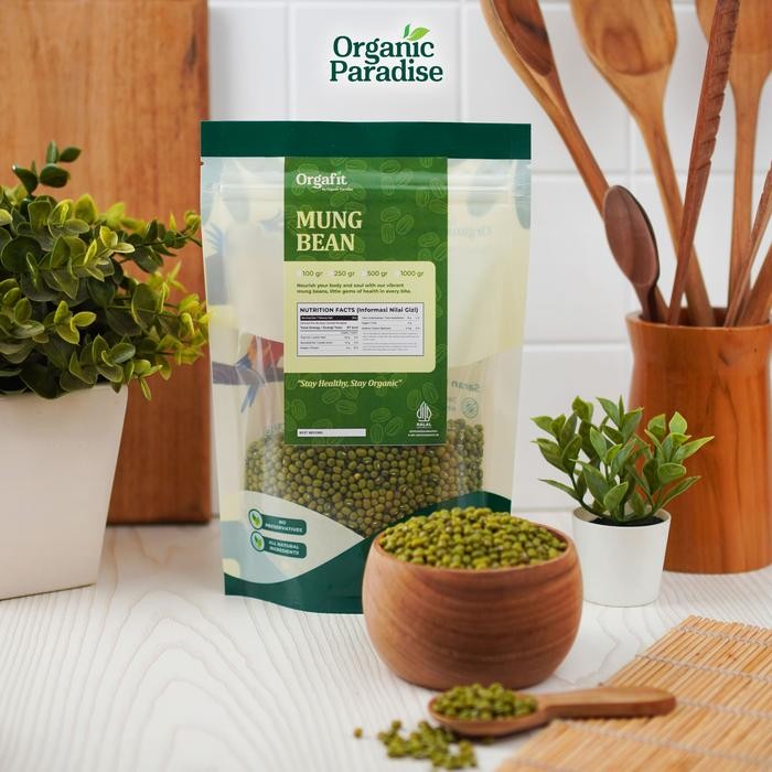 

Kacang Hijau Organik Import Premium 1 Kg / Kacang Ijo / Organic Mung Bean 1 Kg Organic Paradise