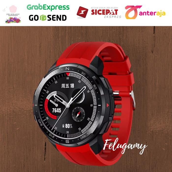 (Expert) Strap Silikon Smartwatch Huawei Honor GS PRO Tali Jam