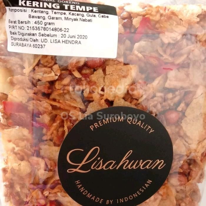 

(Expert) Murah kering tempe Lisa Hwan Lisahwan 450gram