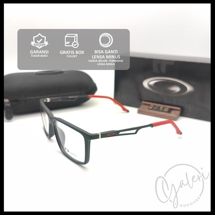 NEW FRAME KACAMATA MINUS / KACAMATA OAKLEY004 3218 / KACAMATA PRIA / KACAMATA WANITA / KACAMATA
