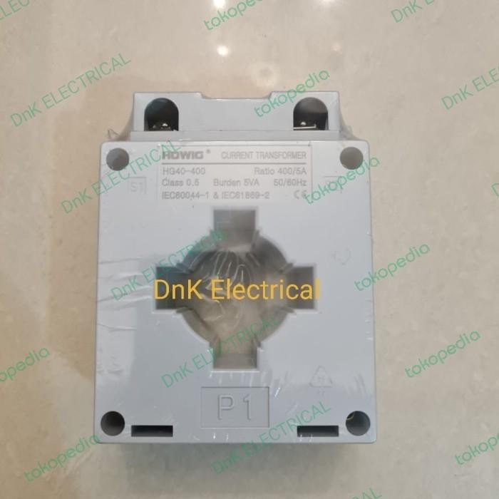 Current Transformer (CT) 400A Class 0.5 HOWIG HG 40-400