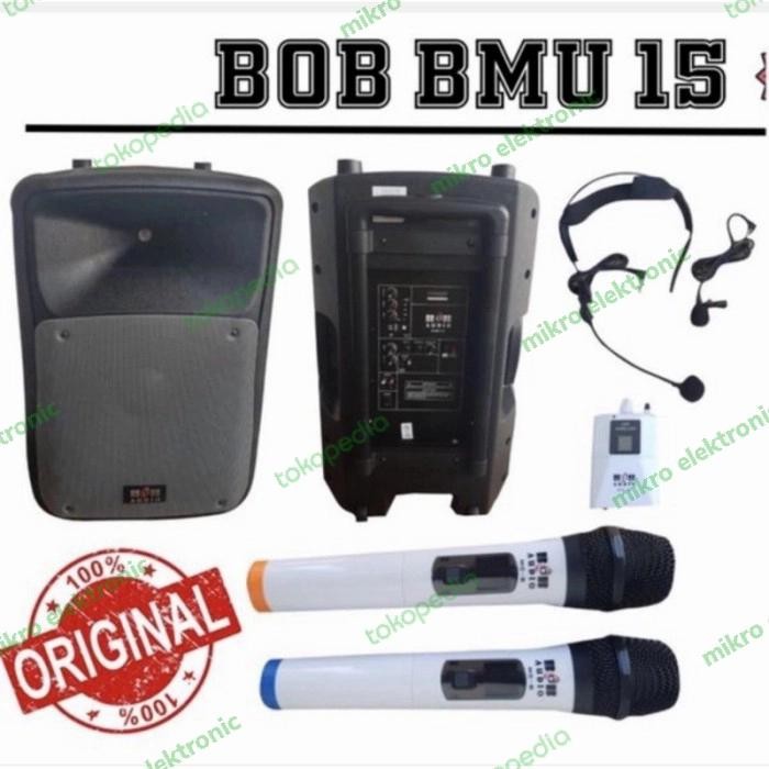 Speaker Portable Bob Bmu 15 Inch New Model Product