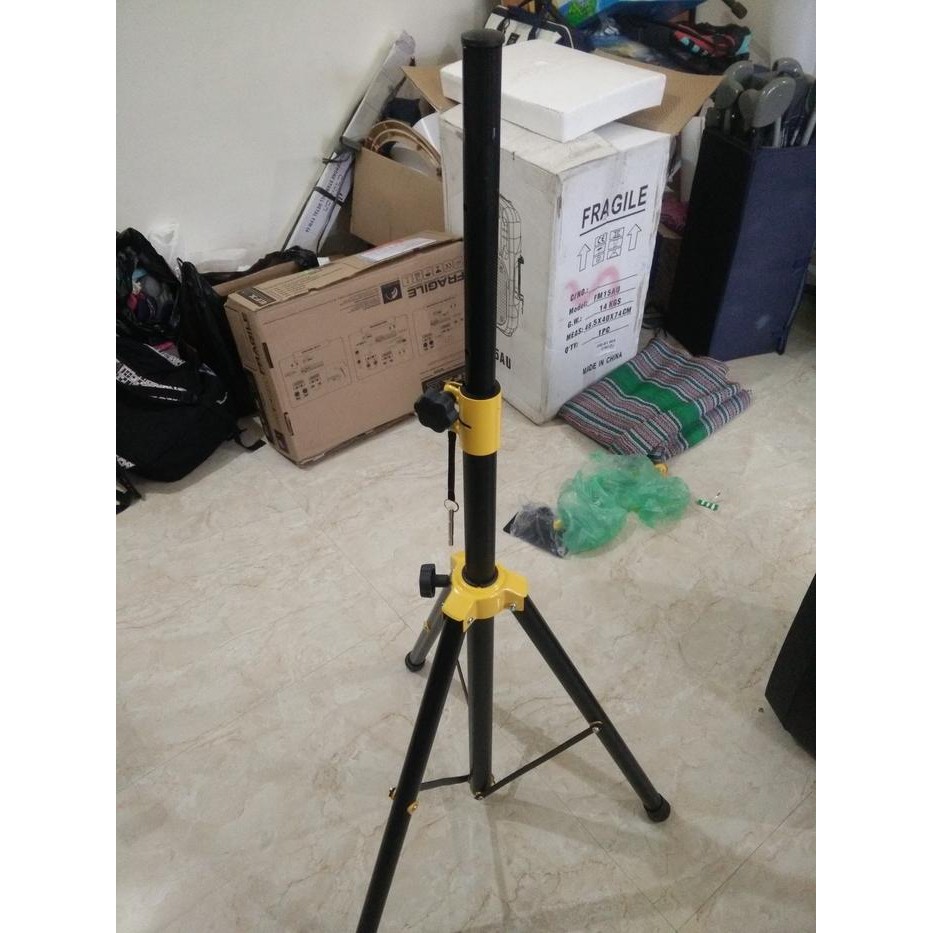 Stand Tiang Tripod Speaker Aktif Pasif Merk Oktav 585 Full Besi