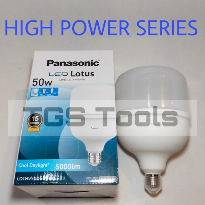 PANASONIC Lampu LED High Power Light Bulb 50 Watt LED LOTUS PANASONIC