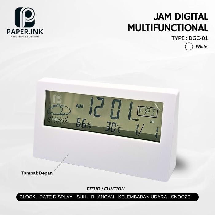 Jam Digital Multifunction Custom - DGC01 - Souvenir si