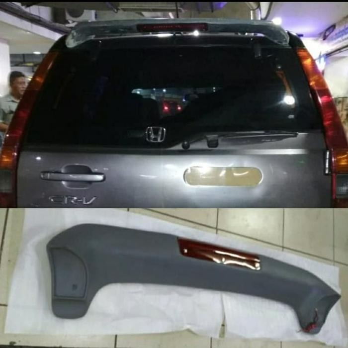 PREMIUM spoiler CRV gen 2 Lengkap dengan lampu