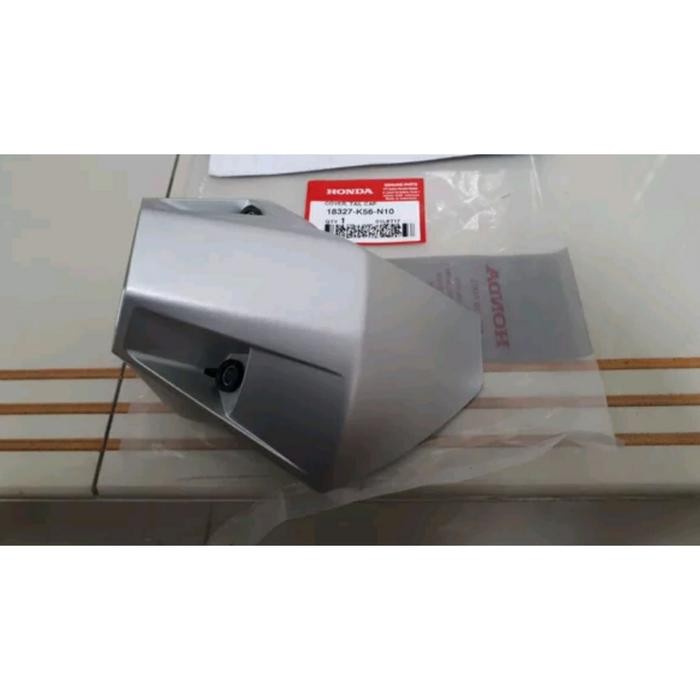 PREMIUM cap tail cover tutup ujung knalpot supra 150 gtr ORI original