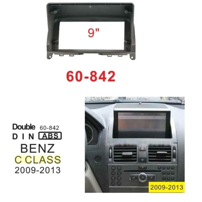 PREMIUM frame mercy c class w204 9 inch android 2009 2013