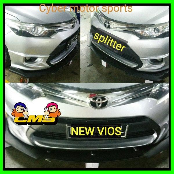 Lips Bumper Depan Toyota Altis. Lips Bumper Bodykit Altis. Front Lips